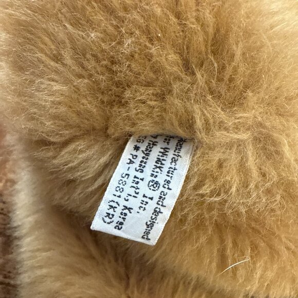 Teddy Bear Plush Backpack Brown Adjustable Straps Y2K Vintage Wild Kiz - Picture 6 of 7